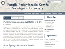 Tablet Screenshot of luborzyca.eu